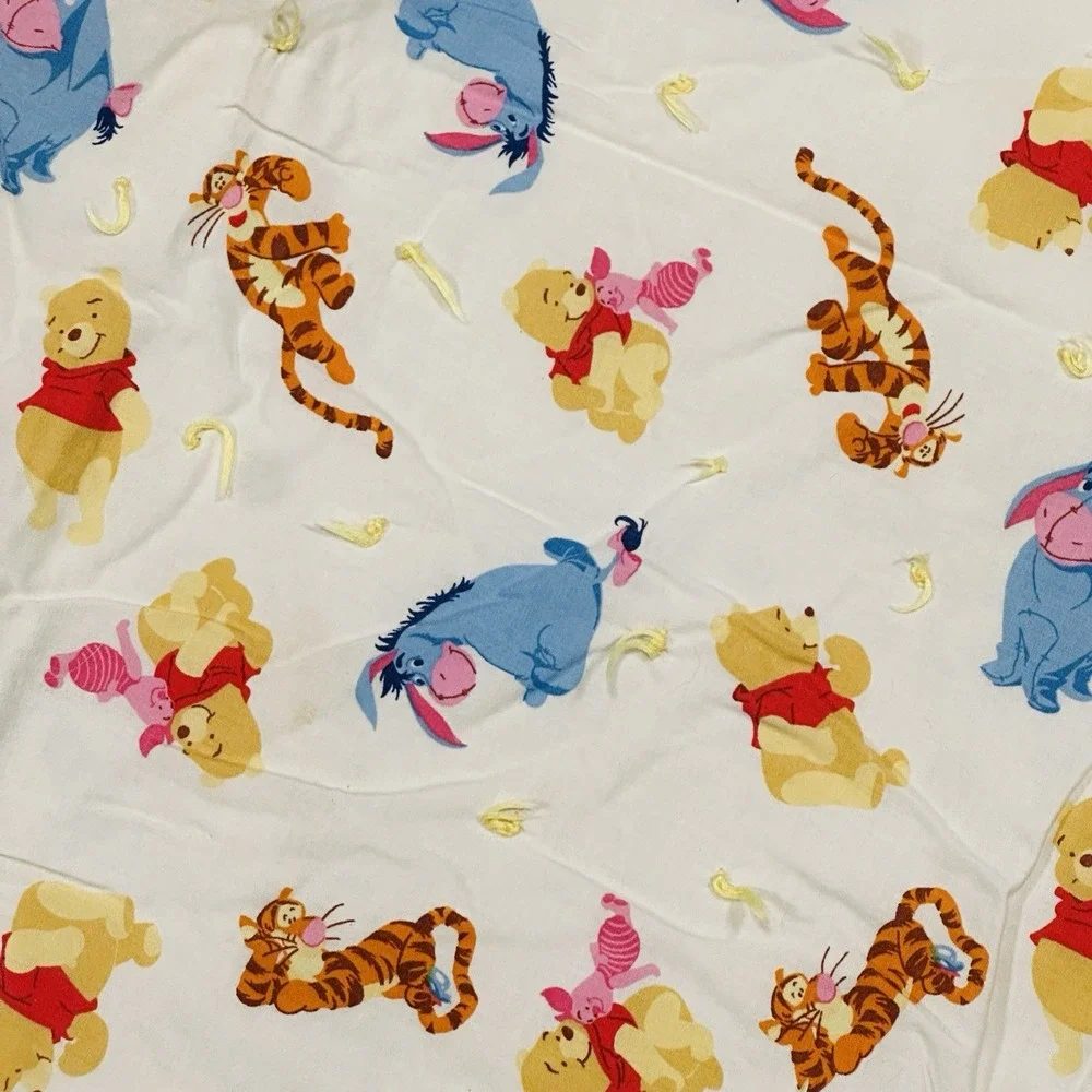Disney Winnie the Pooh Handmade Blanket 42 x48 Handmade Baby Quilt Springs Indus